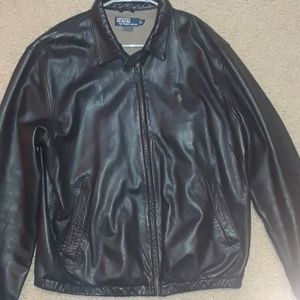 Leather Ralph Lauren jacket